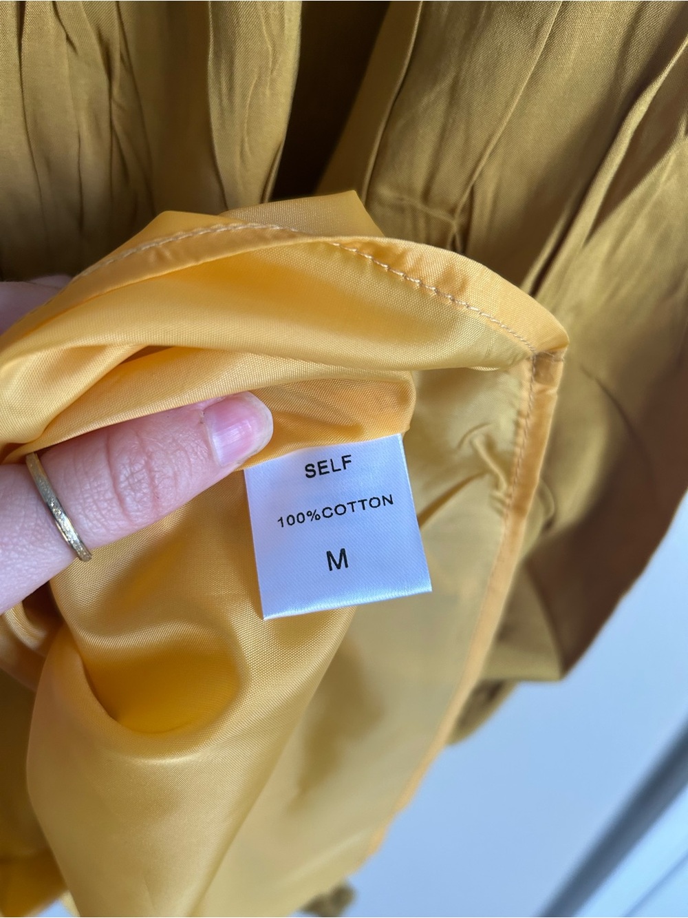 NWT Tulip B Mustard Yellow Midi Maxi Lined Pockets Skirt with Brown Belt Size M - Picture 4 of 8